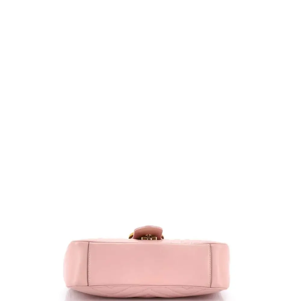 Gucci Gg Marmont Flap Bag Matelasse #252675G22B - Picture 4 of 6